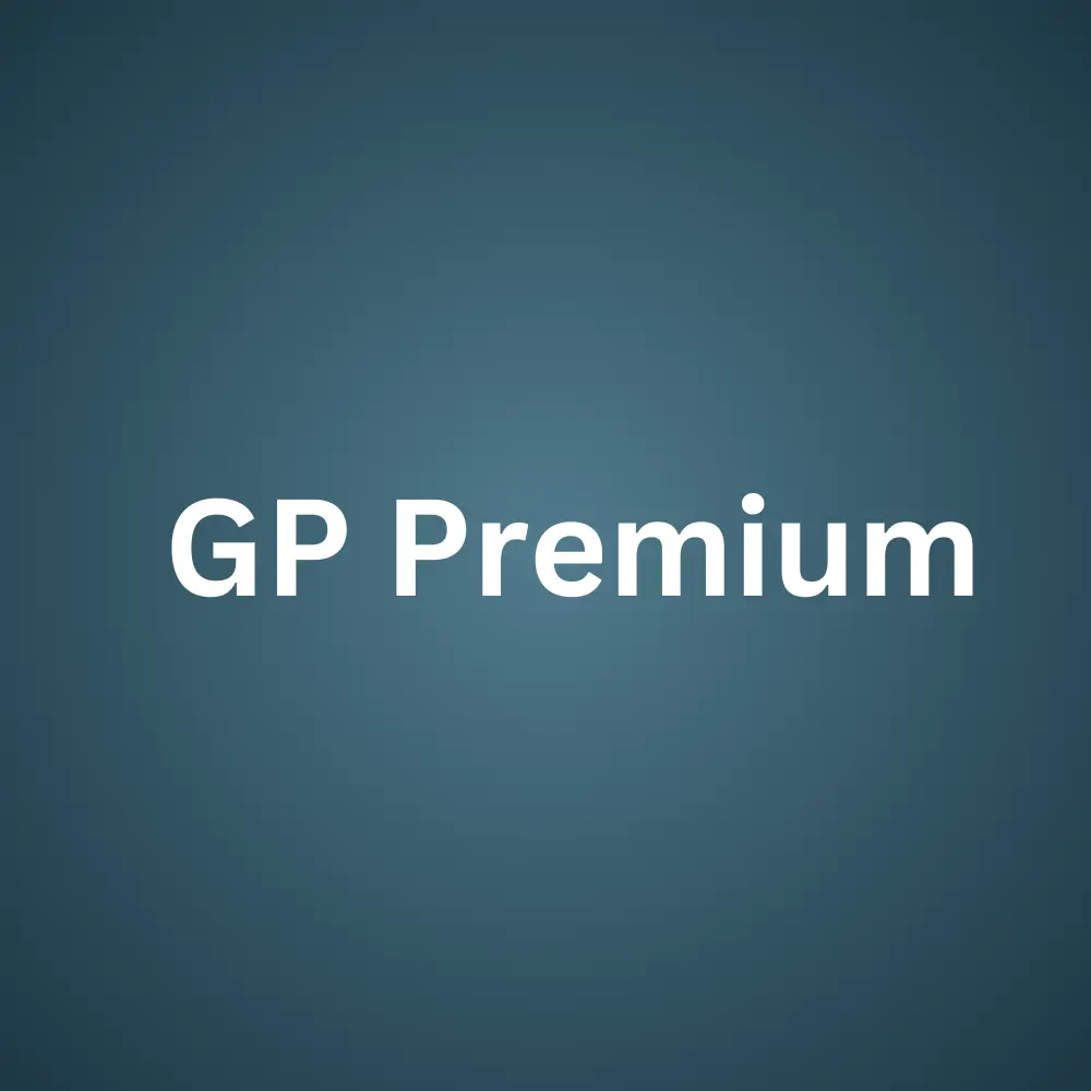 GP Premium Lifetime License